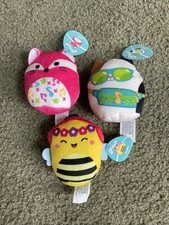 Lot Of 3 McDonald  s Happy Meal SQUISHMALLOW Toys See Pics