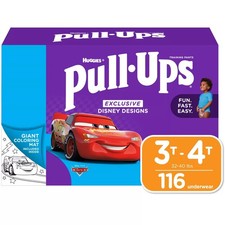 Huggies Pull-Ups Training Pants for Boys, 3T-4T 32-40 Pounds 116 Count 