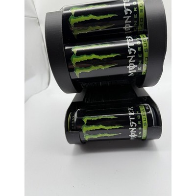 Monster Can Dispenser - Large 16oz Can Dispenser 10 can capacity refrigerator