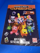 Minecraft Official Dungeons Sticker Book Minecraft by Random House 2021 New