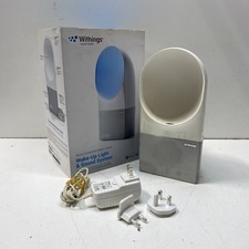 Withings Wake Up Light Aura WBS06 White Connected Alarm Clock Sound System