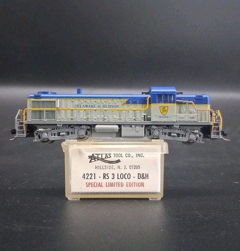 Locomotora diésel Atlas 4221 calibre N D&H Delaware & Hudson RS-3 | Condition: Used