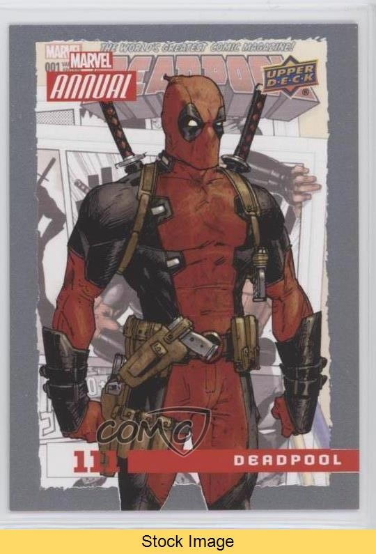 2016 Upper Deck Marvel Annual SP Deadpool #111 READ 1t2a