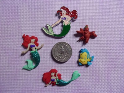 Little Mermaid Needle Minders by SandrasStitchStash