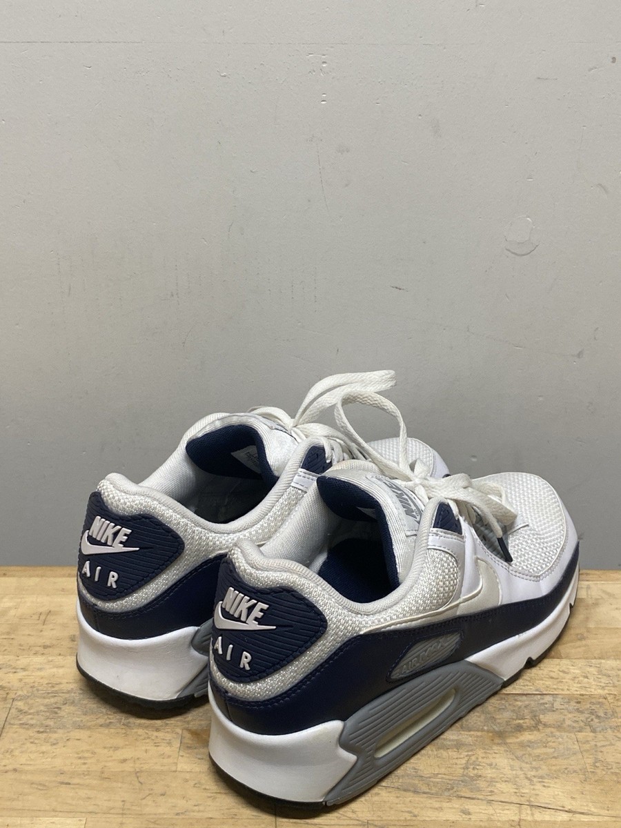 Nike Air Max 90 'Obsidian' CT4352 100 Size 10 Mens White / Gray