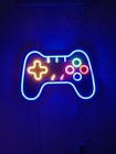 LED Game Controller Neon Sign USB Powered Gamer Room Wall Decor Light For Gamers — photo 1