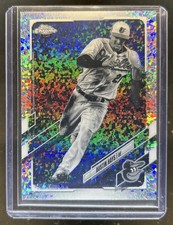 2021 Topps Chrome Austin Hays Black & White Mini Diamond #143 Orioles
