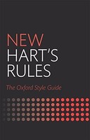 New Hart's Rules The Oxford Style Guide - Hardback - G245Z