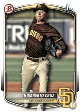 2025 Bowman #BP-96 Humberto Cruz Prospects