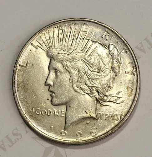 1926-D Peace Dollar AU - C9923