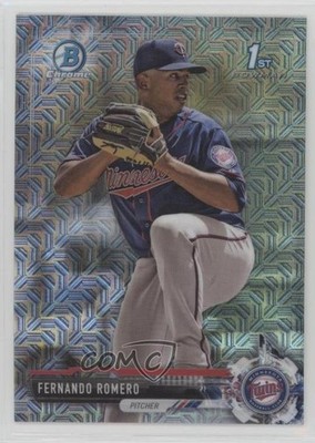 2017 Bowman Chrome Prospects Mega Box Refractor Fernando Romero #BCP134 7c7