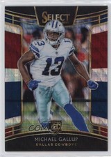 2018 Panini Select Concourse Tri-Color Prizm /199 Michael Gallup #94 0u8k