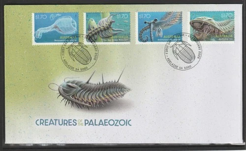 Australia 2026: Creatures of the Palaeozonec First Day Cover. Fine Used.