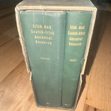 Irish & Scotch-Irish Ancestral Research Vol I...