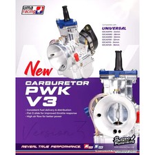Uma Racing Carb Pwk28mm Motorcycle Carburetor For Dirt Pit Bicycle Atv Go Kart Q