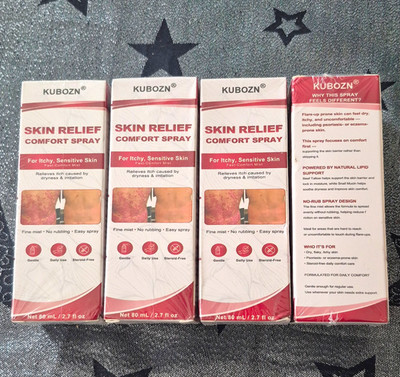 KUBOZN Comfort Spray 80 mL, Fine Mist, steroidfrei, gegen Juckreiz