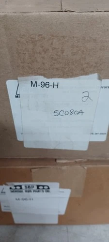 ROSCO MIRROR, HEATED, SAFETYCROSS, BLACK INTERNAL MOUNT, M-96-H SC080A