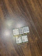 Lot of 5 Laptop WiFi Cards M.2 / Mini PCIe   Tested Working   Pulled from Syst