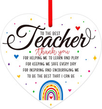 Teacher Appreciation Gifts for Women Teachers Christmas Ornaments Thank You Appr