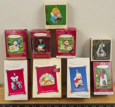Set Mit 7 Hallmark Andenken Weihnachten Ornamente+2 Bonus