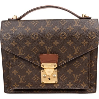 Louis Vuitton Monogram Canvas Monceau Handbag Tasche
