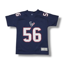 Houston Texans Brian Cushing #56 Jersey Youth M 10/12 Navy NFL Team Apparel