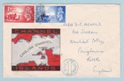 Channel Islands 1948 SG C1-C2 Used Guernsey Illustrated FDC Cat £75