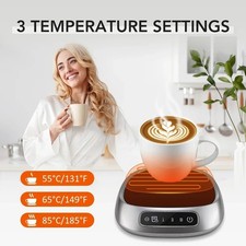 Coffee Mug Warmer Pad Cup Heater Coaster 3 Level Constant Temperature Heating
