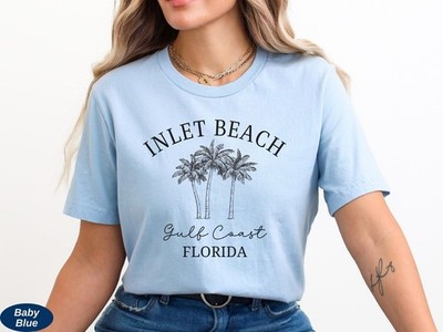 Inlet Beach Shirt Travel Gift for Florida Trip Lovers Souvenir Tee