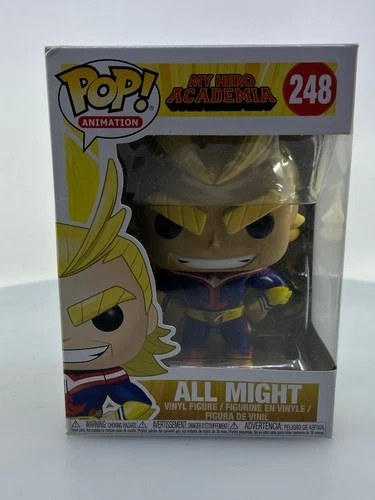 Funko POP! Animation My Hero Academia All Might #248 Vinyl Figure DAMAGED BOX