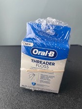 Oral-B Threader Floss 4 Boxes 30 Count Each 120 Count Total New