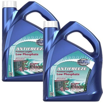 Kühlerschutzkonzentrat Low Phosphate blau 2x 5L MPM Premium Longlife Kühlmittel