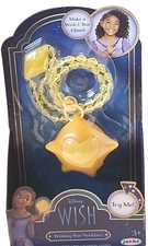 Disney Wish Movie Wishing Light Up Star Asha Necklace New DGT183