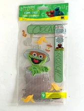 EK Success Jolee's Boutique Sesame Street Dimensional Stickers OSCAR THE GROUCH