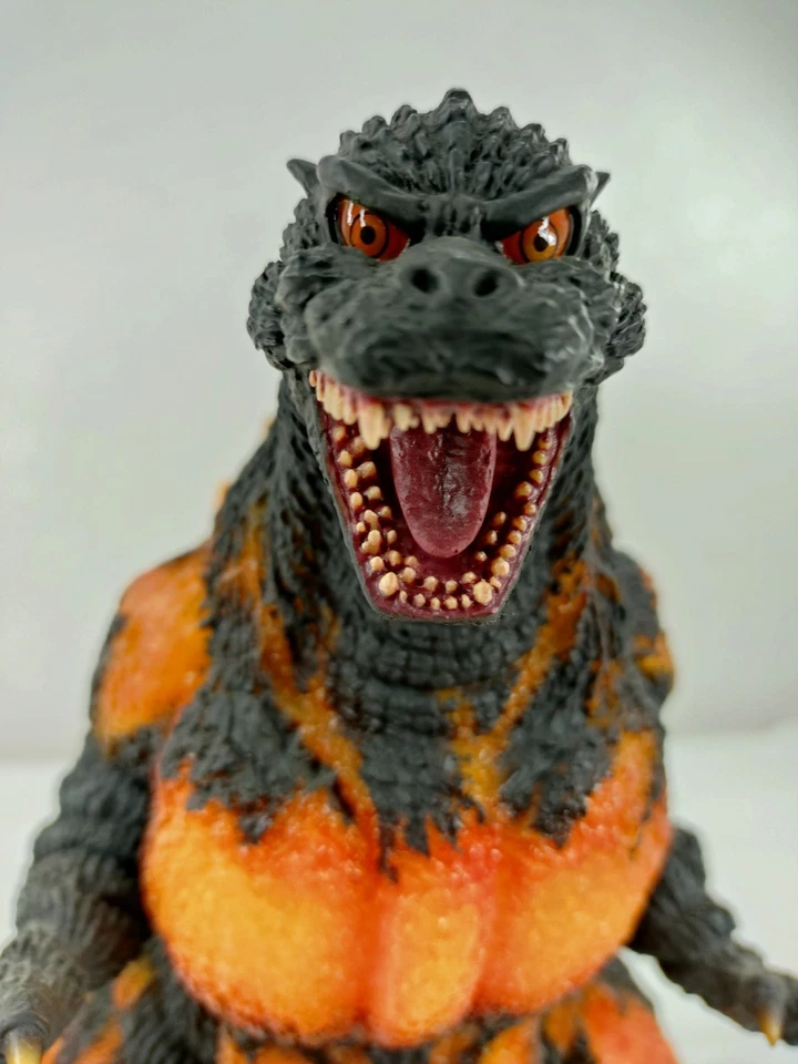 Xplus Godzilla 1995 Toho 30cm Series Burning Clear Ver  Figure Sofvi Monster - Image 2 of 4