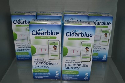 (6) Clearblue Menopause Stage Indicator, 5 Test Sticks In Each, Exp. 02/2026
