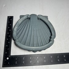 Vtg Homco Sea Shell Towel Holder 3380 Syroco Beach Ocean Nautical Bathroom