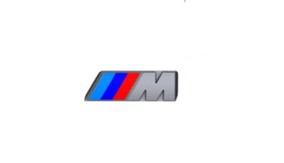 Original BMW 5er G60 & G61 M Logo für die Seitenwand Perlglanz