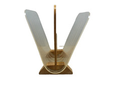 Sundberg Ferar Important INDUSTRIAL Design GM Early LUCITE 1946 Magazine RACK