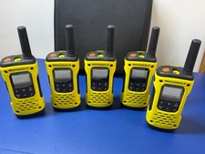 Motorola T92 H2O Walkie Talkie Set Yellow Two-Way Radio PMR446
