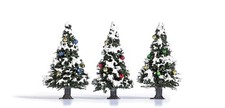 Busch 6464 Snow Covered Christmas Trees With ...