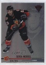 2001-02 Pacific Private Stock Titanium Red /94 Derek Morris #20