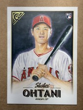 Shohei Ohtani RC 2018 Topps Gallery Rookie Card #116. rookie card picture