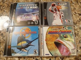VA1 Sega Dreamcast Console complete in box with 4 game bundle