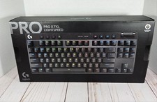 Logitech G PRO X TKL Rapid Tenkeyless RGB Gaming Keyboard New Sealed