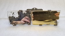 The Mid-west Glass Company Vintage Auto Rear View Mirror Hot Rod Rat Rod Dual