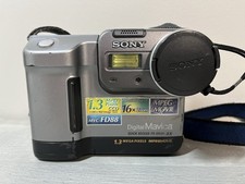 Sony Mavica MVC-FD88 Silver Still Digital Camera Read Description Z48