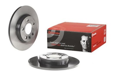 2x BREMBO Bremsscheibe PRIME LINE - UV Coated 08.7288.11 für VW TRANSPORTER T4