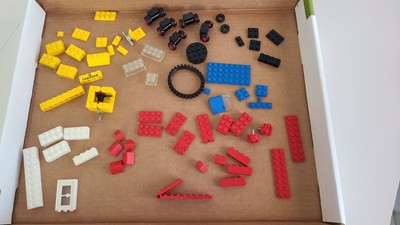 Original Vintage 1970's LEGO Bricks Parts Approximately 75 pieces from 1973-1978