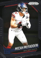 2025 Panini Prizm Micah McFadden #95